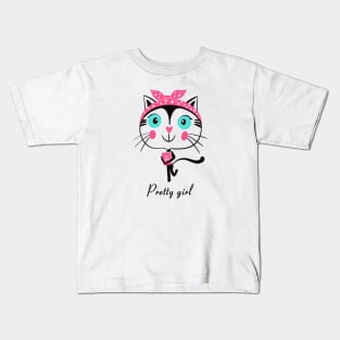 Pretty girl Kids T-Shirt